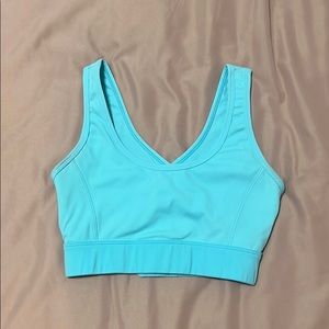 Blue NVGTN Sports Bra